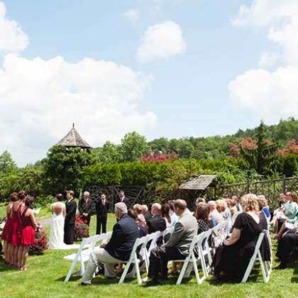A wedding in Ulster County, NY