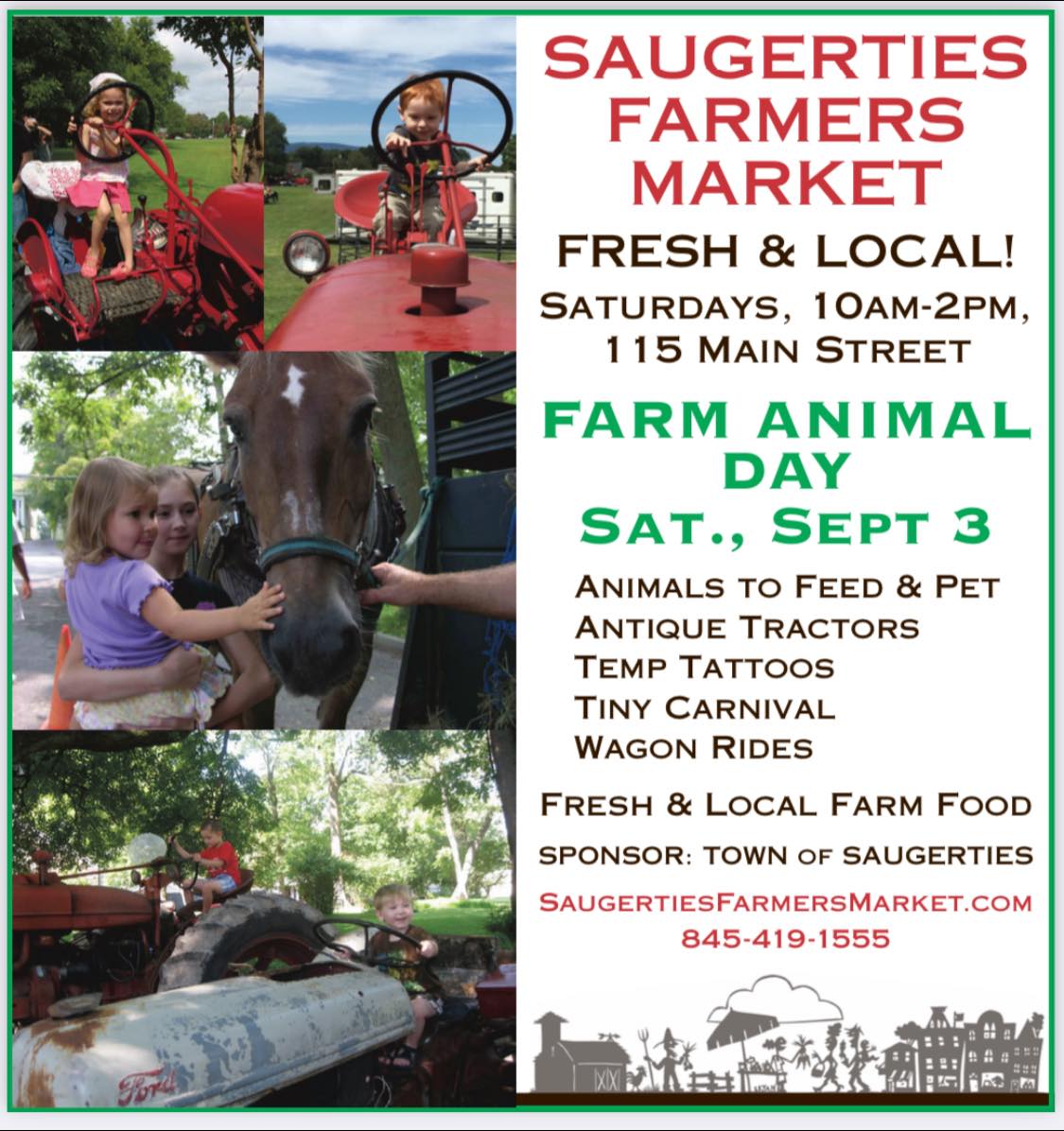 Saugerties Farmers Market Farm Animal Day | Ulster County NY Tourism