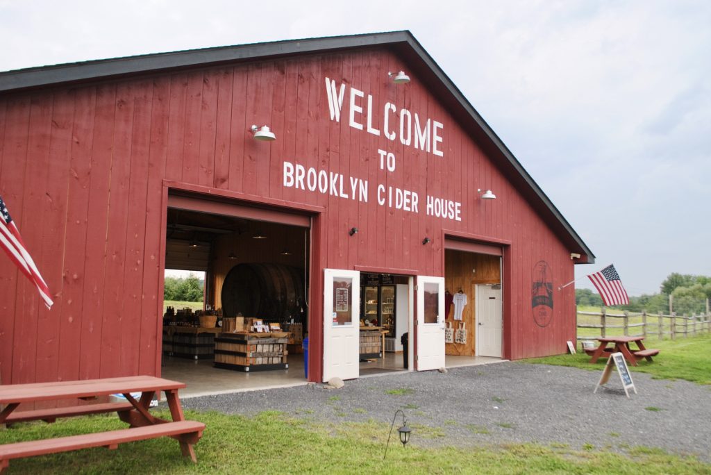 Brooklyn cider house red barn