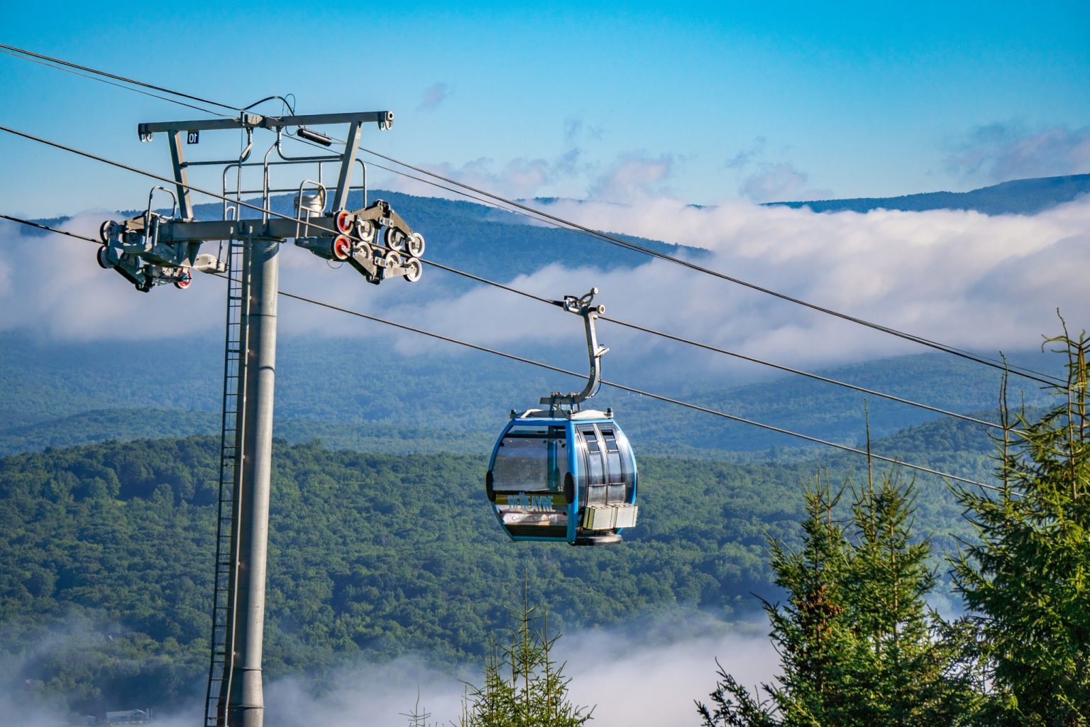 Belleayre Mountain Scenic Gondola Rides Opening Day Ulster County