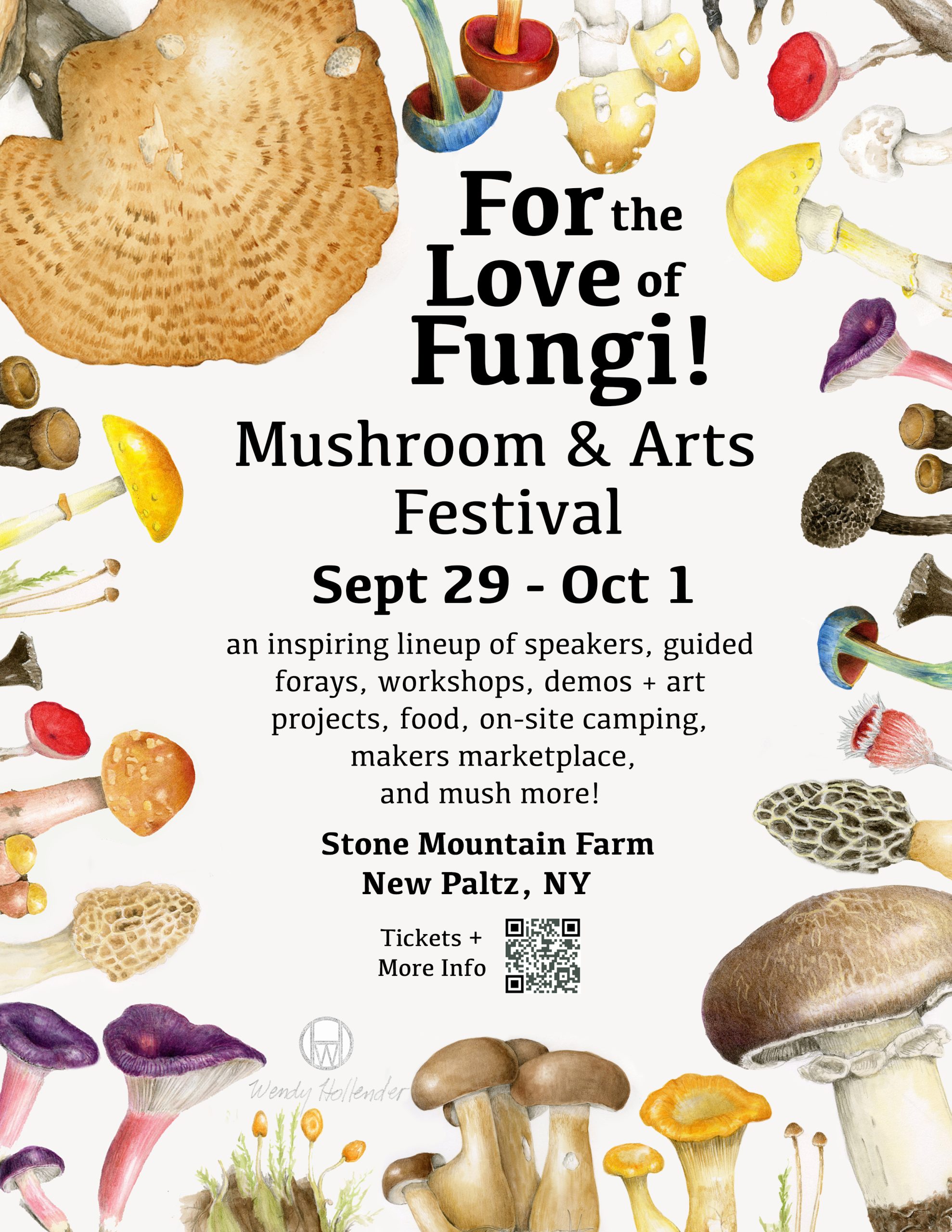 For the love of Fungi flyer