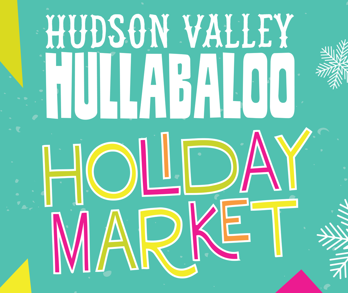 holiday market event flyer