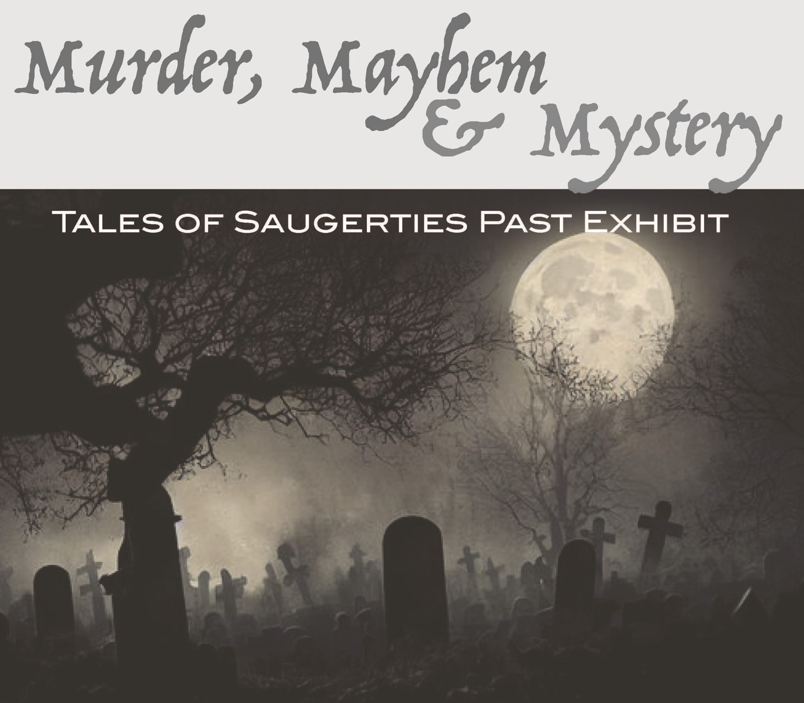 murder mystery event banner