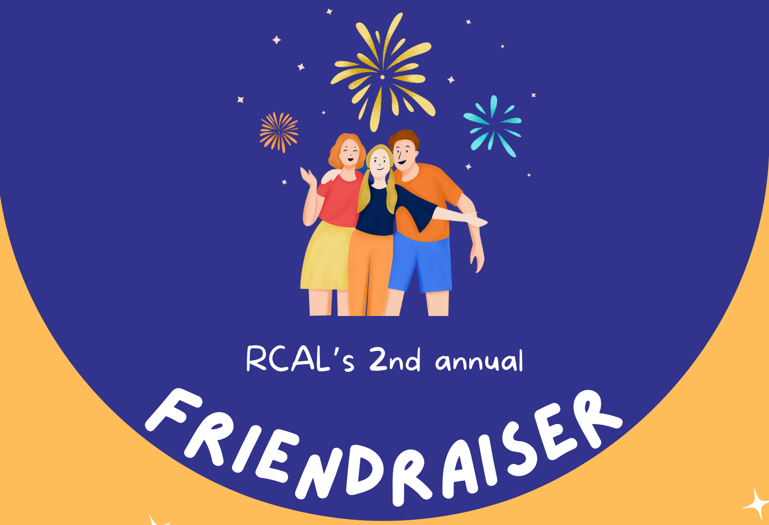 friendraiser event banner