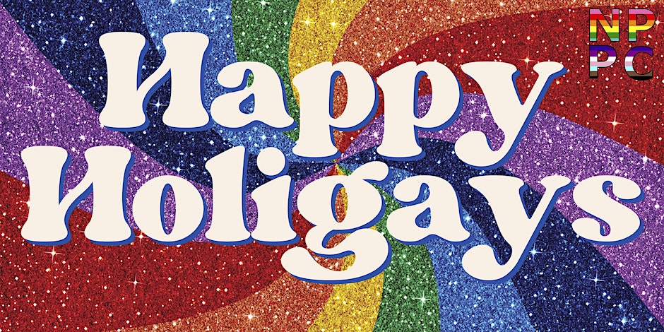 Happy Holigays event banner