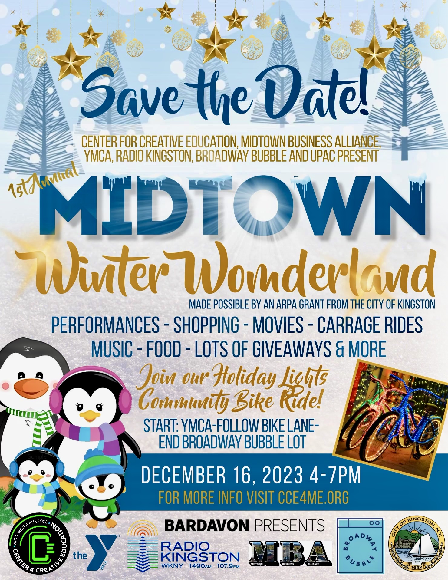 Winter Wonderland event flyer