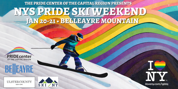 NYS Pride Ski Weekend poster