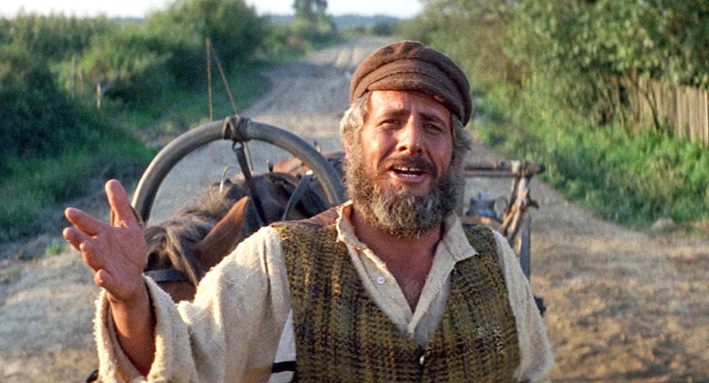 Tevye character from the movie Fiddler on the Roof