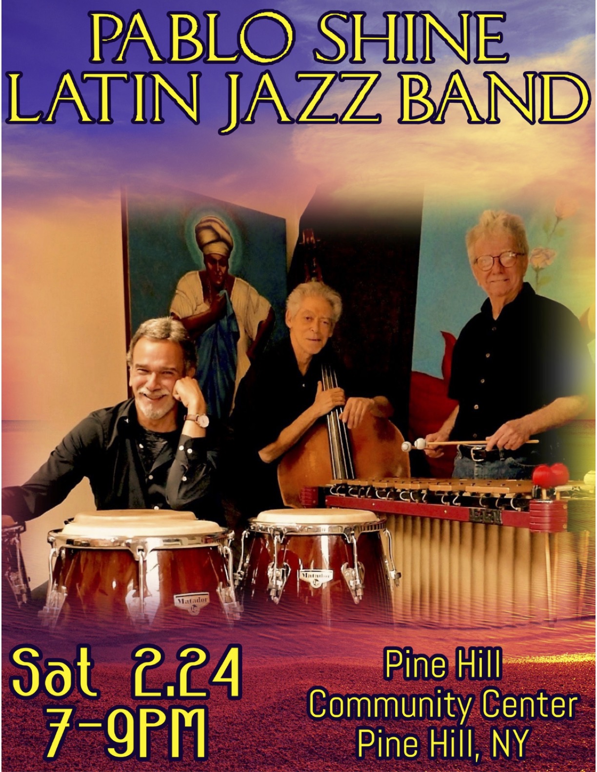 jazz band concert flyer