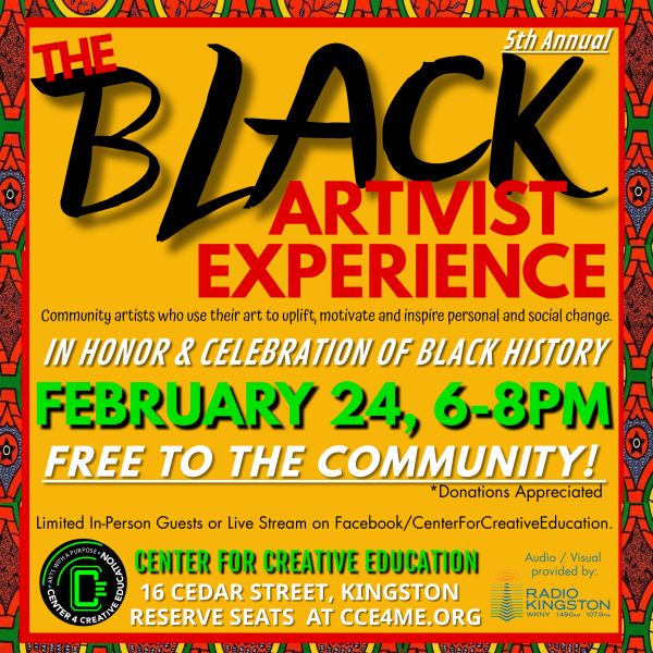 Black History event flyer