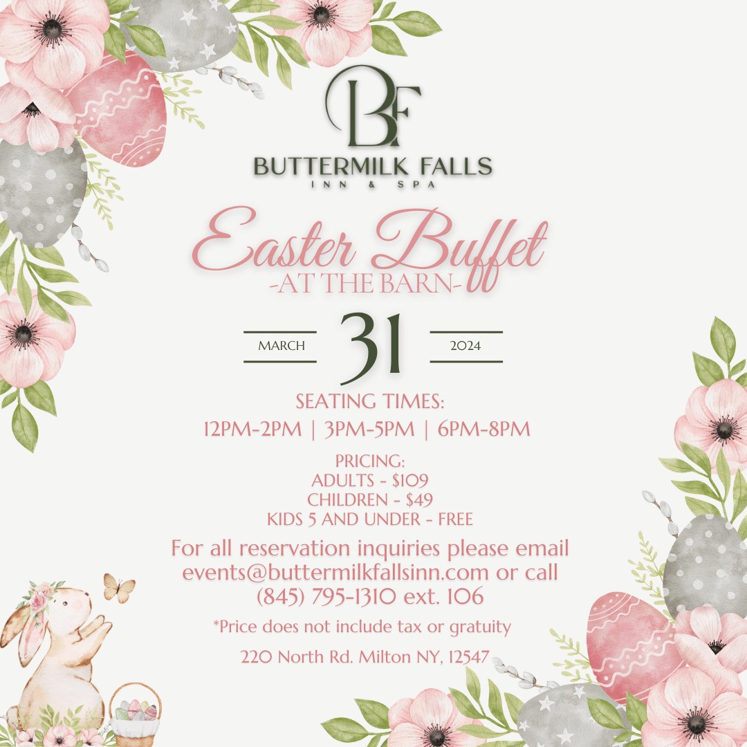 Easter Buffet event flyer