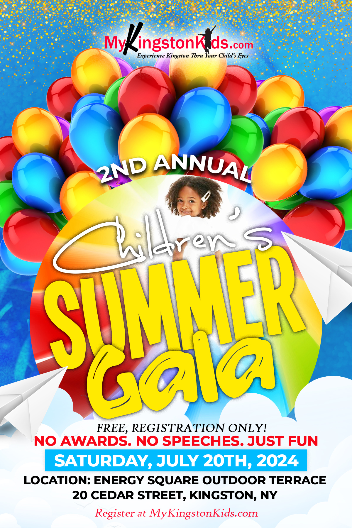 Children's Summer Gala event flyer