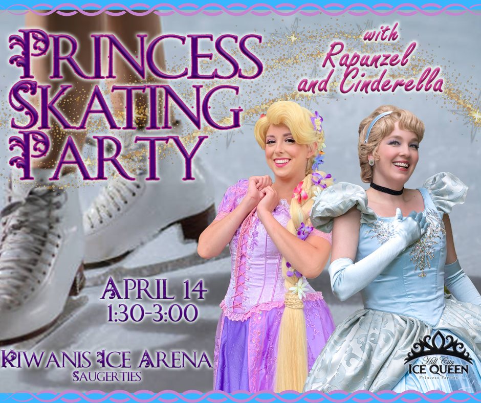 skating party event flyer