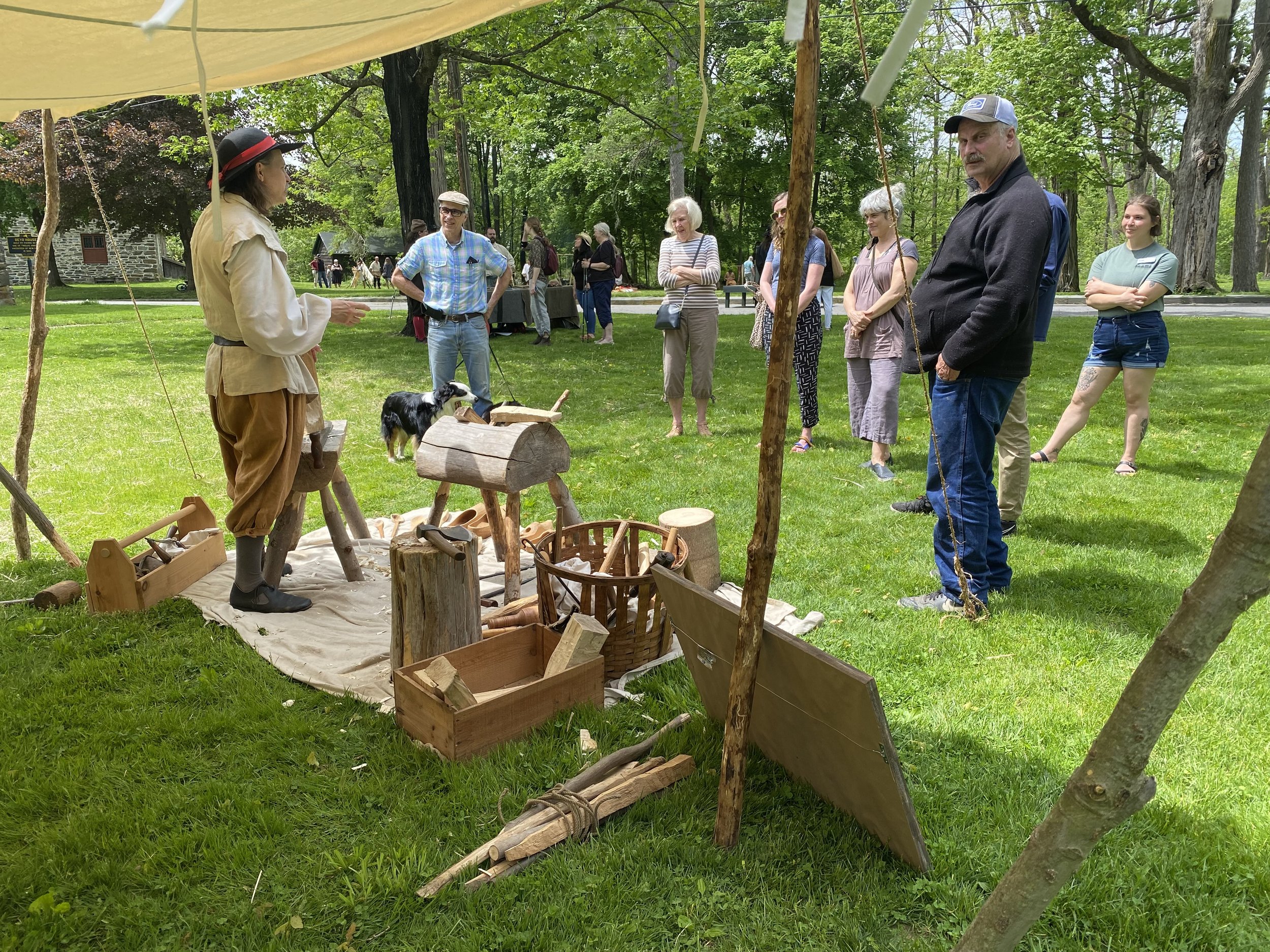 History display tent